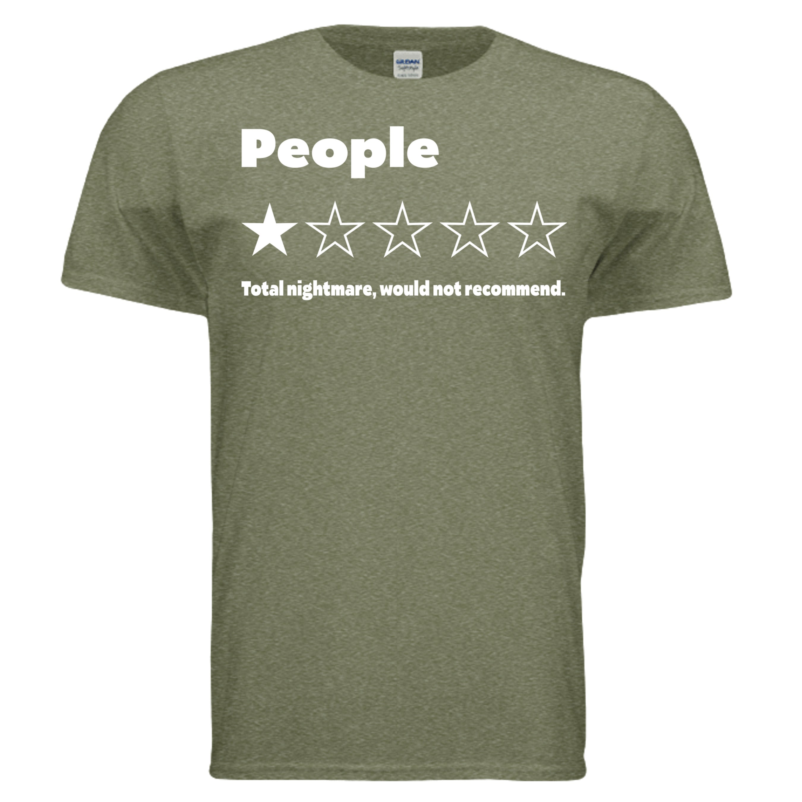 HEATHER MILITARY GREEN - G640 - FRONT