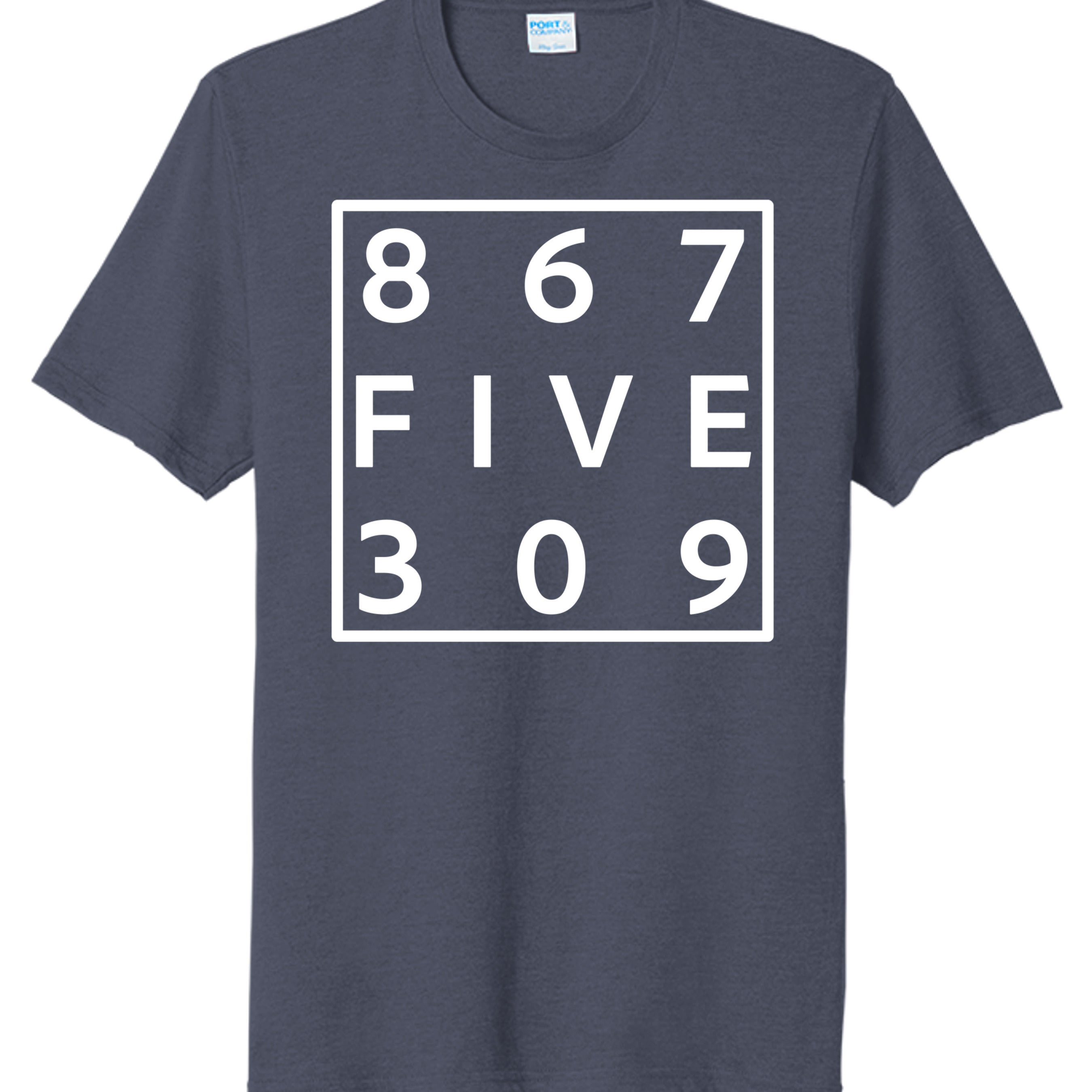 Team Navy Heather - PC330 - FRONT