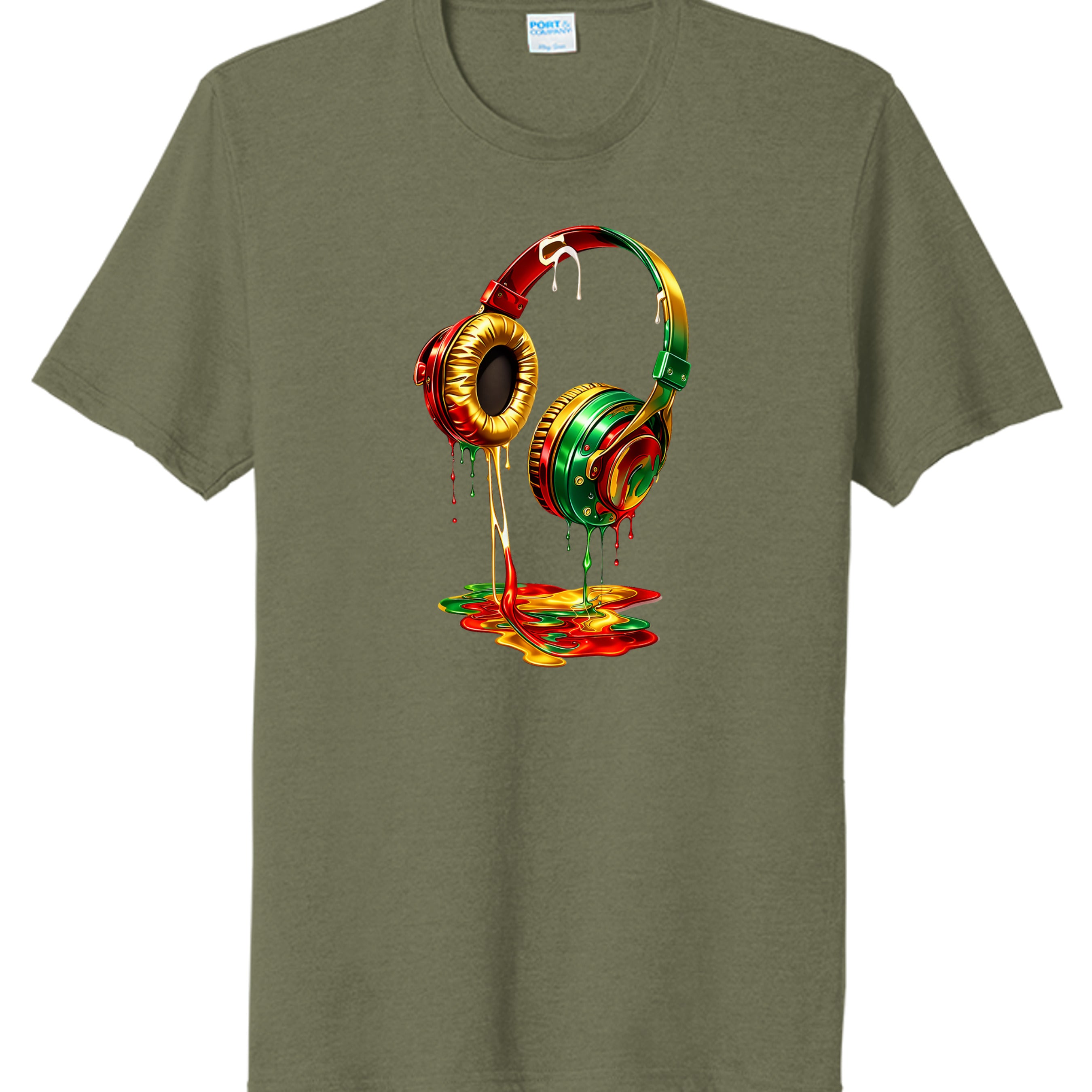 Military Green Heather - PC330 - FRONT