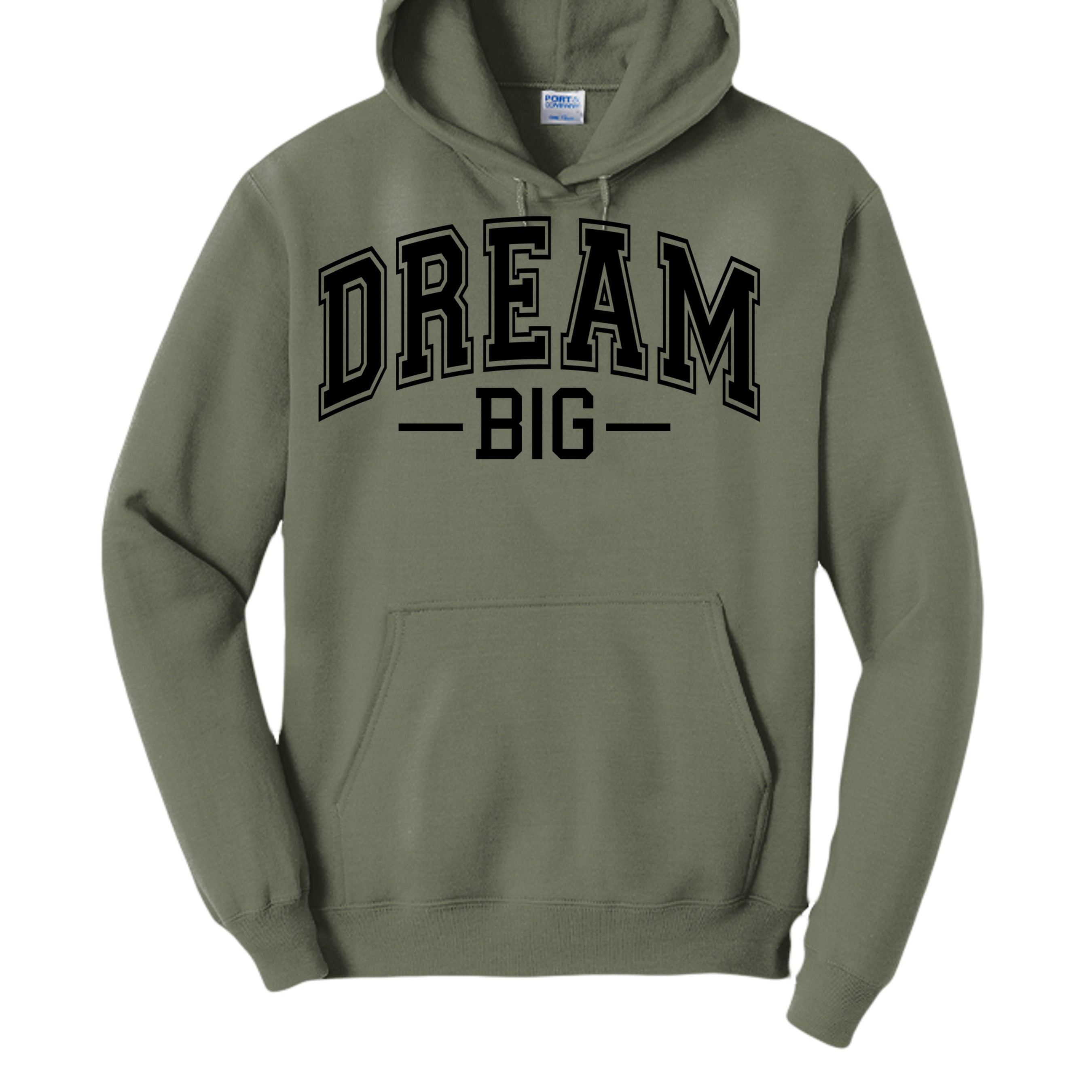 Olive Drab Green Heather - PC78H - FRONT